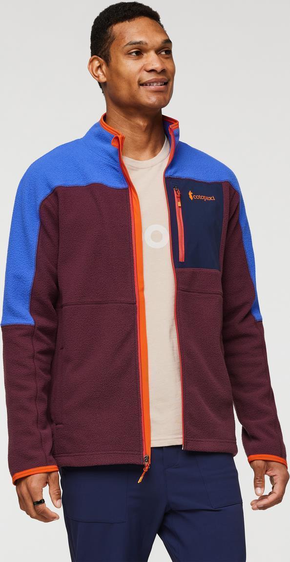 Abrazo Fleece Full-Zip Jacket - Mens - blue violet / wine 1