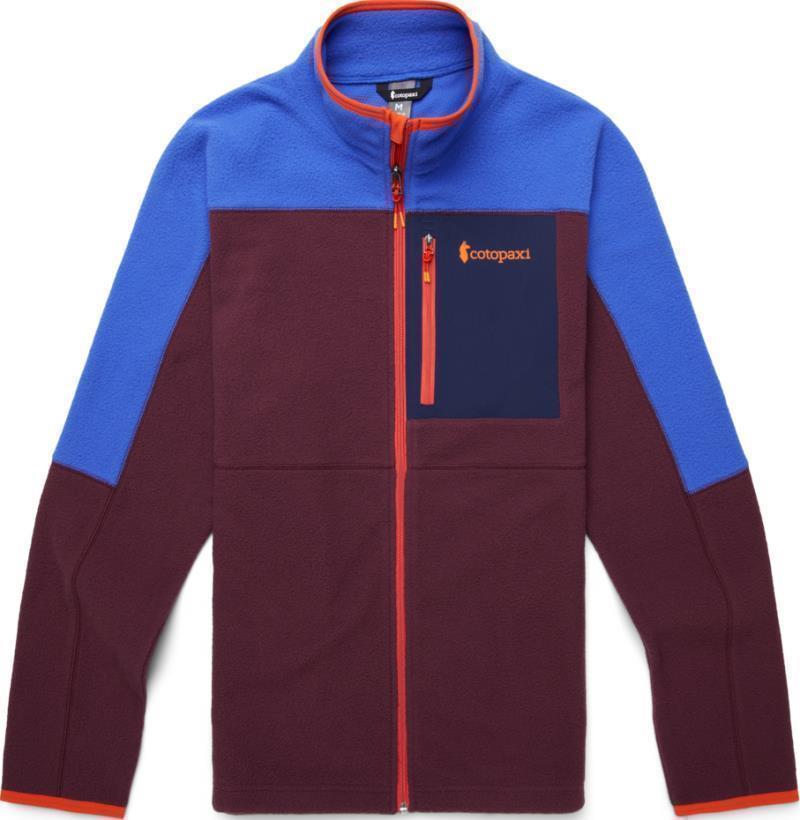 Abrazo Fleece Full-Zip Jacket - Mens - blue violet / wine 1