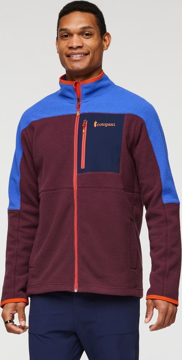 Abrazo Fleece Full-Zip Jacket - Mens - blue violet / wine 1