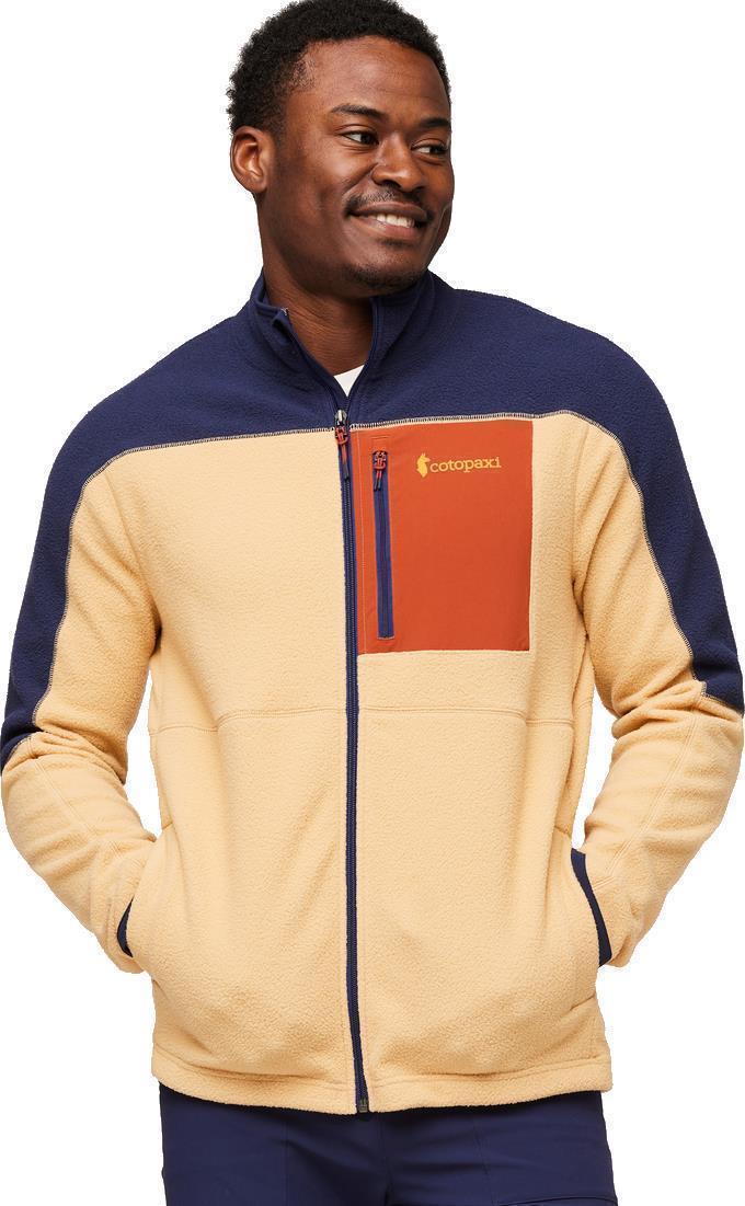 Abrazo Fleece Full-Zip Jacket - Mens - maritime / birch 1