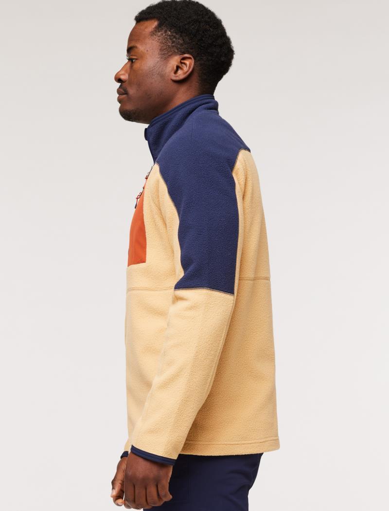 Abrazo Fleece Full-Zip Jacket - Mens - maritime / birch 1