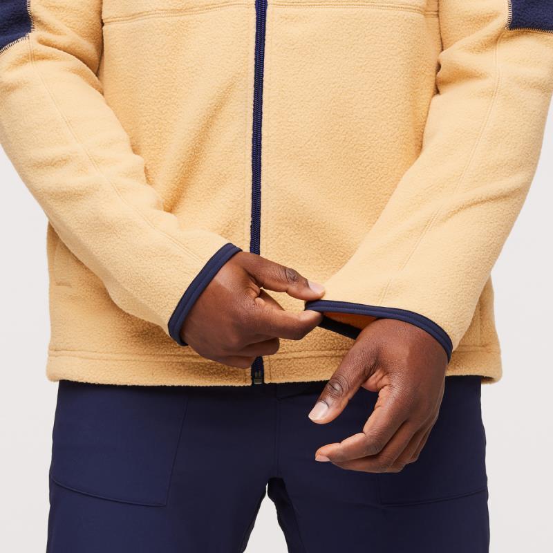 Abrazo Fleece Full-Zip Jacket - Mens - maritime / birch 1