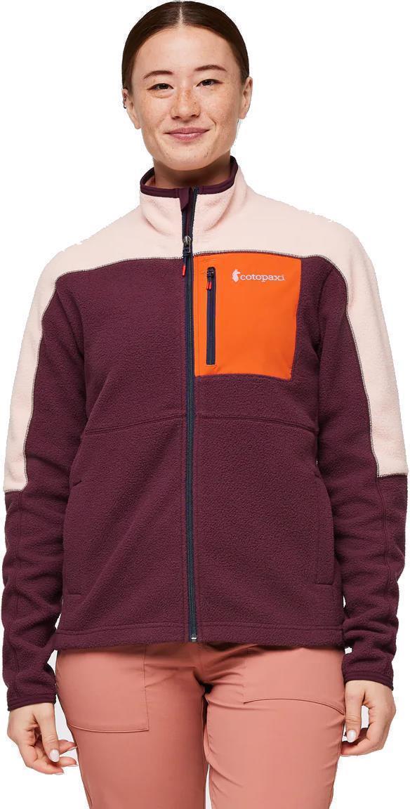 Abrazo Fleece Full-Zip Jacket - Womens - rosewood / wine 1