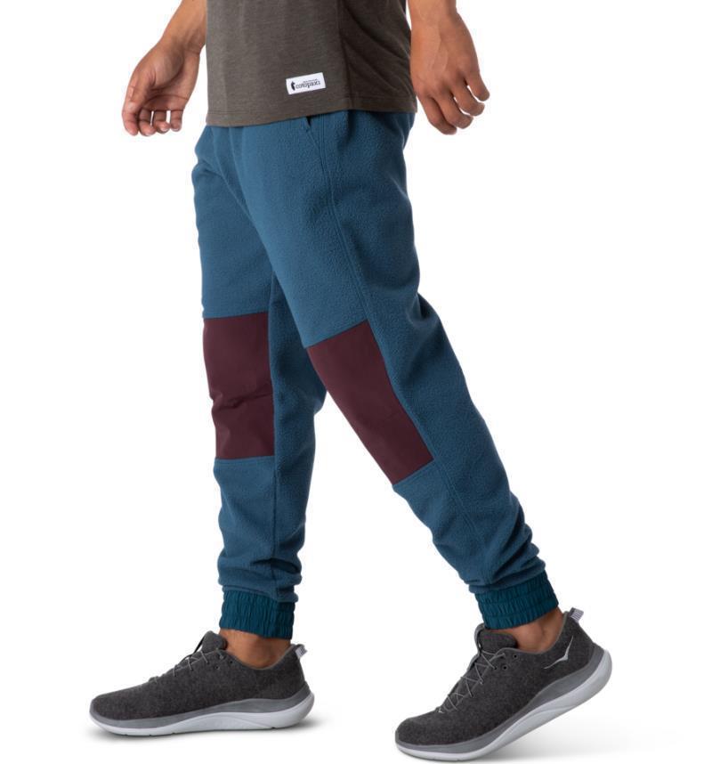 Abrazo Fleece Joggers - Mens - Indigo / Black Iris 2
