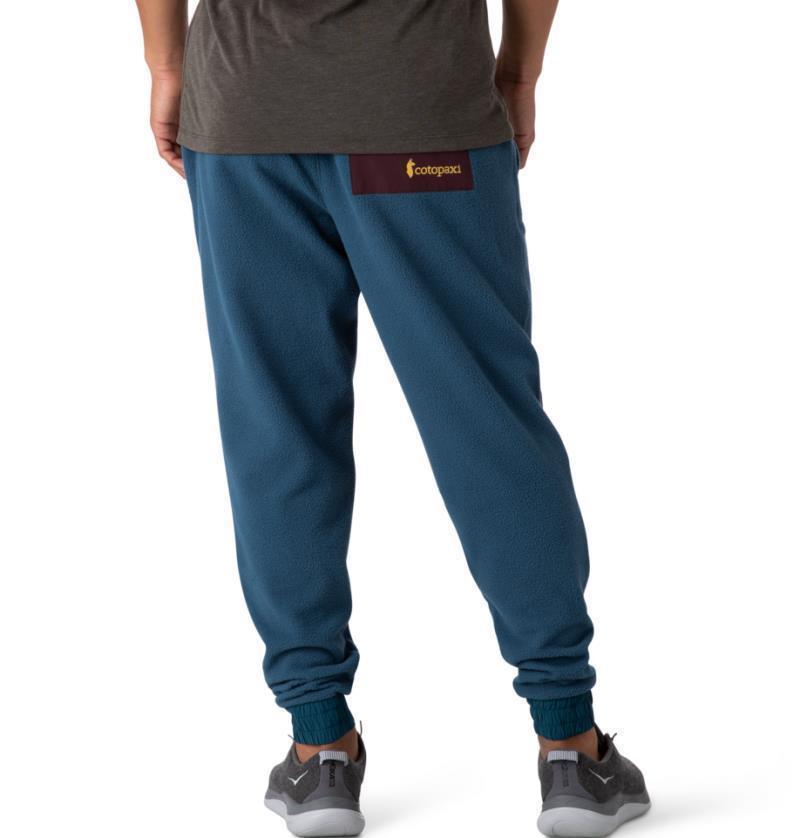 Abrazo Fleece Joggers - Mens - Indigo / Black Iris 3