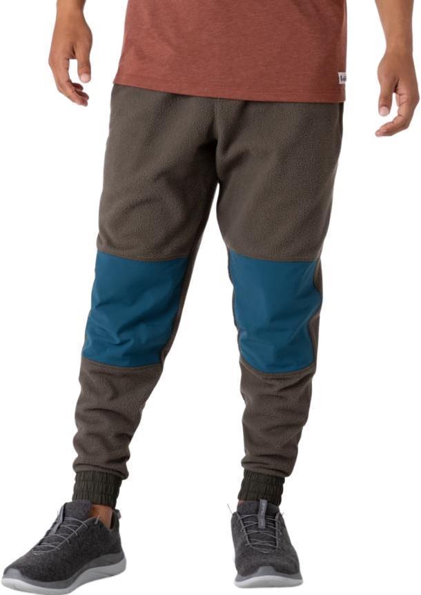 Abrazo Fleece Joggers - Mens - Iron / Indigo 1
