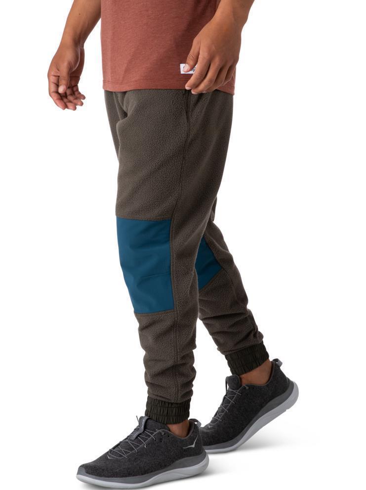 Abrazo Fleece Joggers - Mens - Iron / Indigo 2