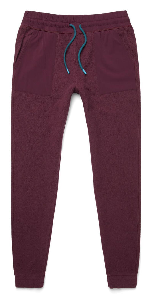 Abrazo Fleece Joggers - Womens - Wine 1