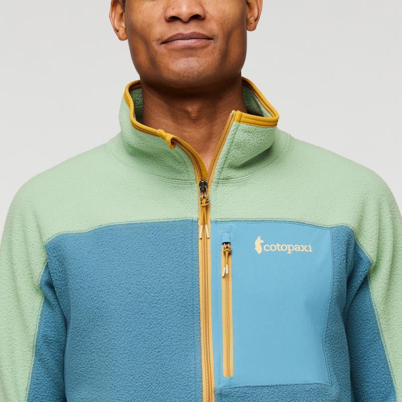 Abrazo Half-Zip Fleece Jacket - Mens - Aspen / Blue Spruce 2