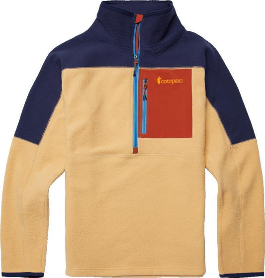 Abrazo Half-Zip Fleece Jacket - Mens - Maritime / Birch 1