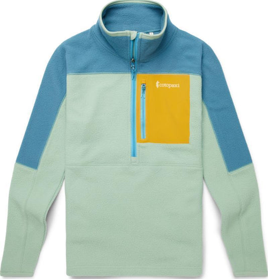 Abrazo Half-Zip Fleece Jacket - Womens - Blue Spruce / Aspen 1