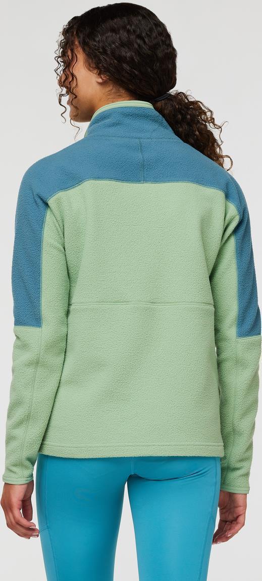 Abrazo Half-Zip Fleece Jacket - Womens - Blue Spruce / Aspen 4