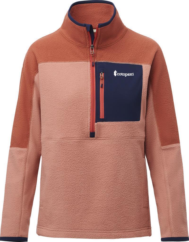 Abrazo Half-Zip Fleece Jacket - Womens - Spice / Earthen 1