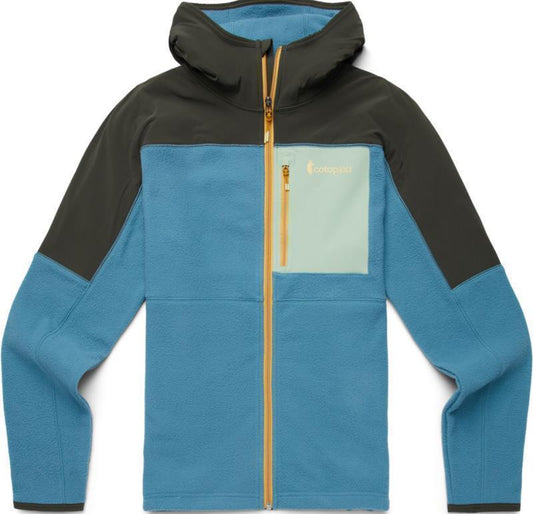 Abrazo Hooded Full-Zip Fleece Jacket - Mens - Woods / Blue Spruce 1