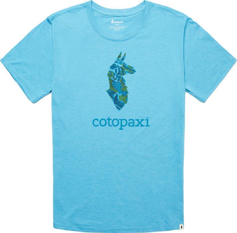 Altitude Llama Organic T-Shirt - Mens - Poolside 1