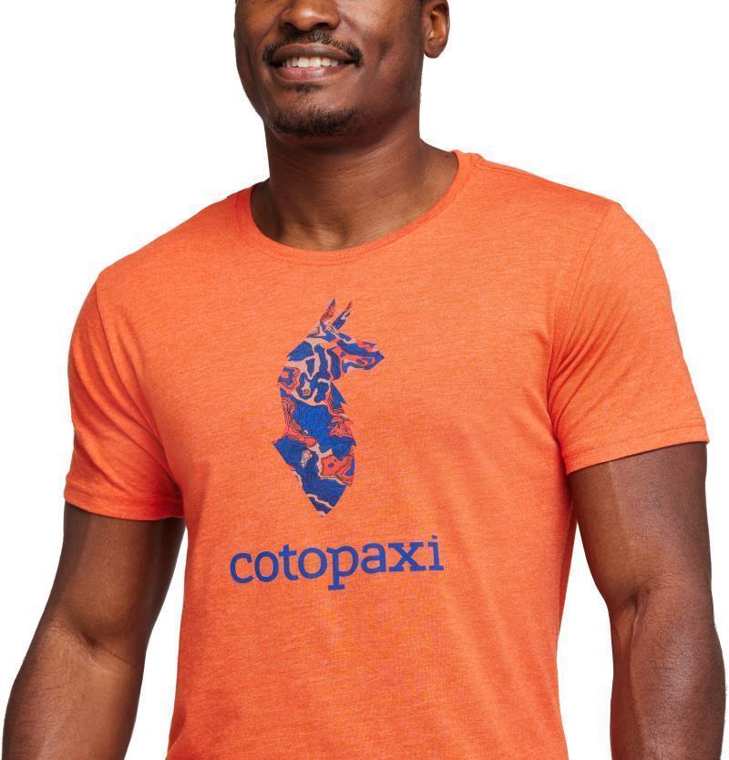 Altitude Llama Organic T-Shirt - Mens - canyon 1
