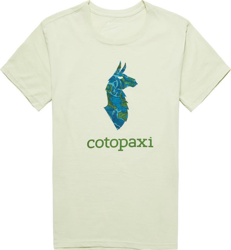 Altitude Llama Organic T-Shirt - Womens - Lichen 1