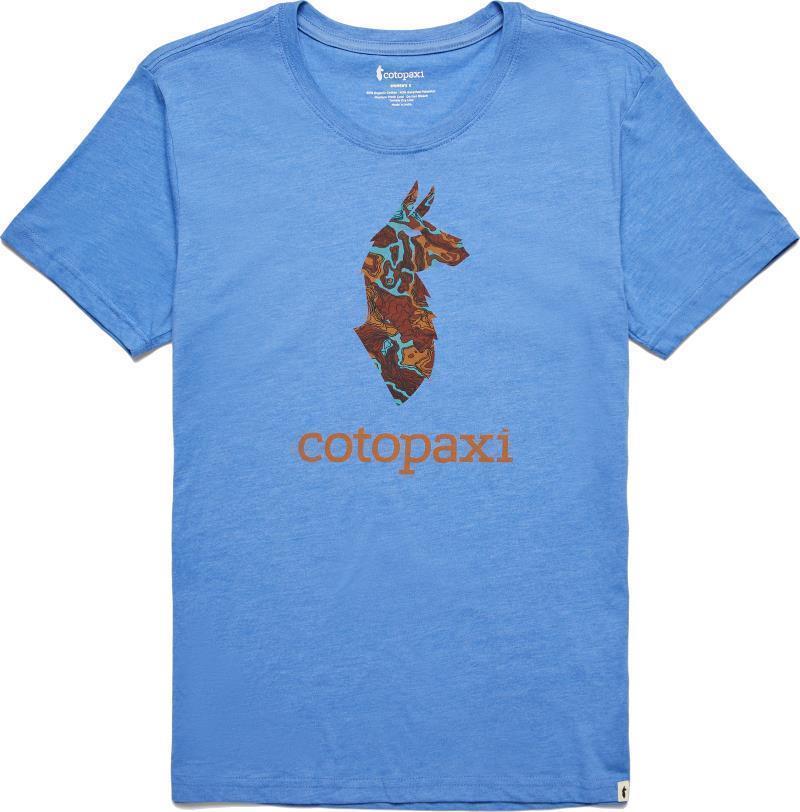 Altitude Llama Organic T-Shirt - Womens - lupine 1