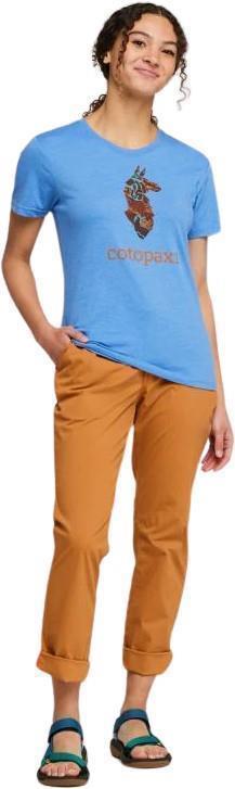 Altitude Llama Organic T-Shirt - Womens - lupine 1