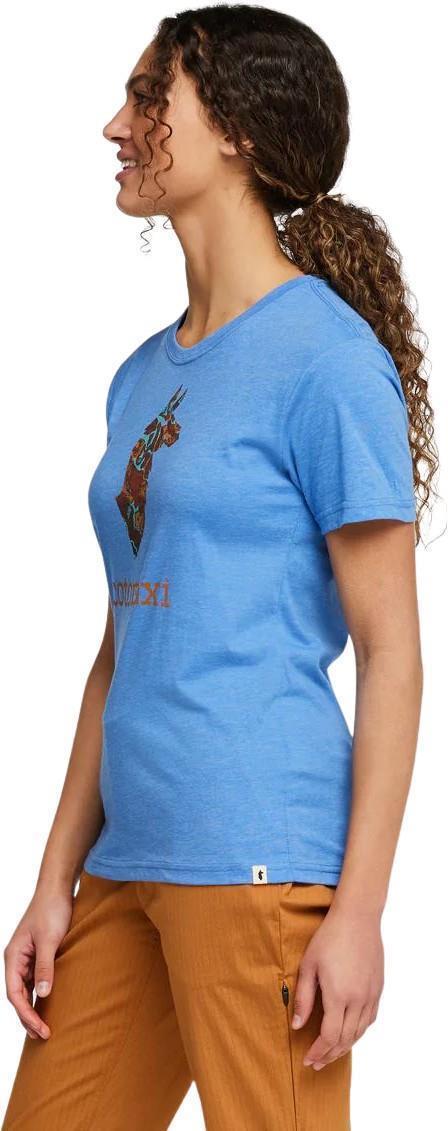 Altitude Llama Organic T-Shirt - Womens - lupine 1