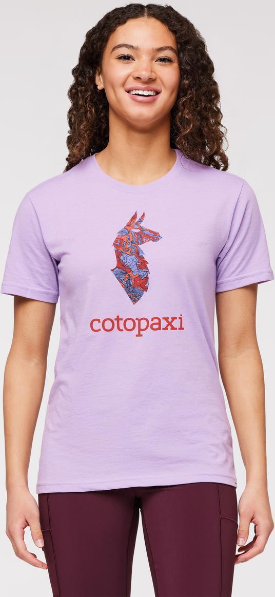 Altitude Llama Organic T-Shirt - Womens - wisteria 1