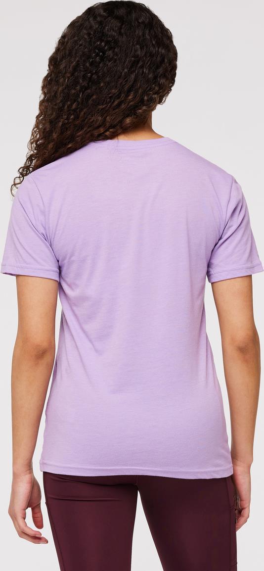 Altitude Llama Organic T-Shirt - Womens - wisteria 1