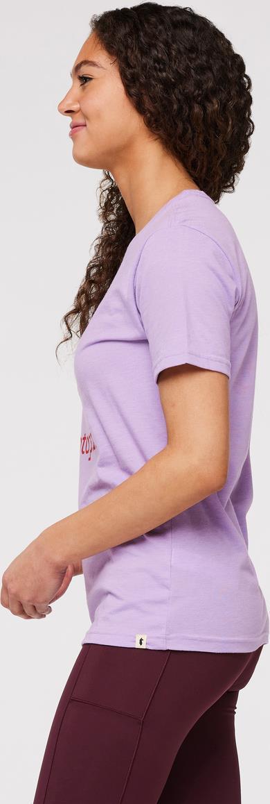 Altitude Llama Organic T-Shirt - Womens - wisteria 1