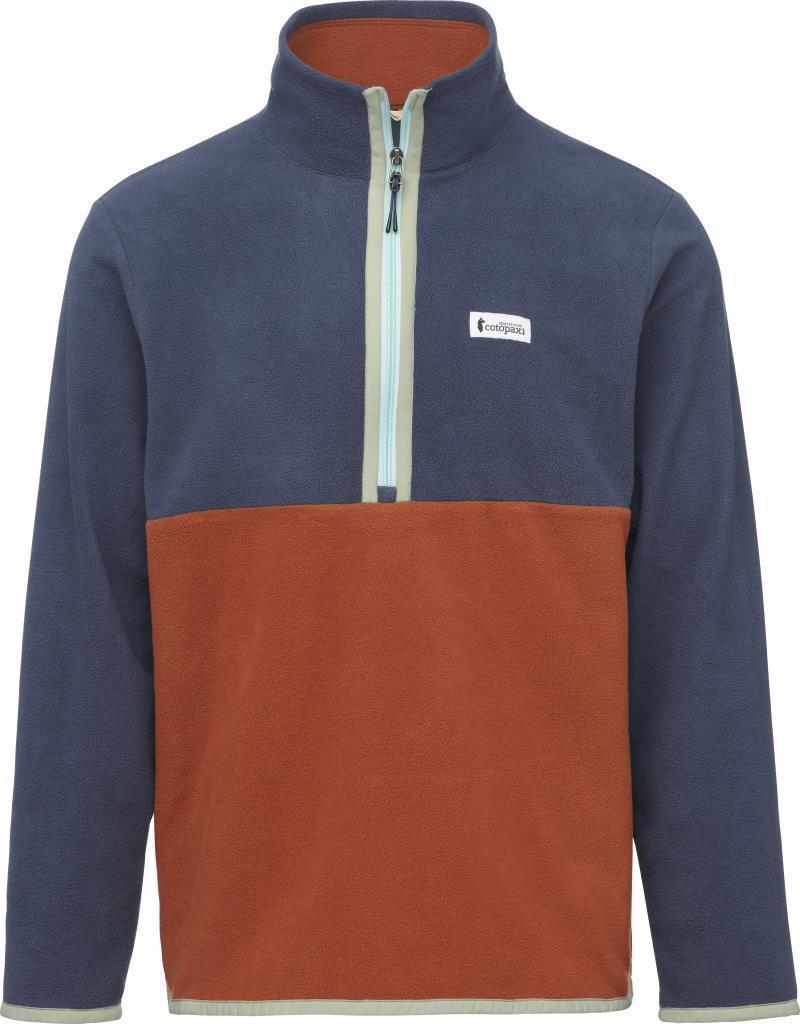 Amado Fleece Pullover - Mens - Graphite / Spice 1
