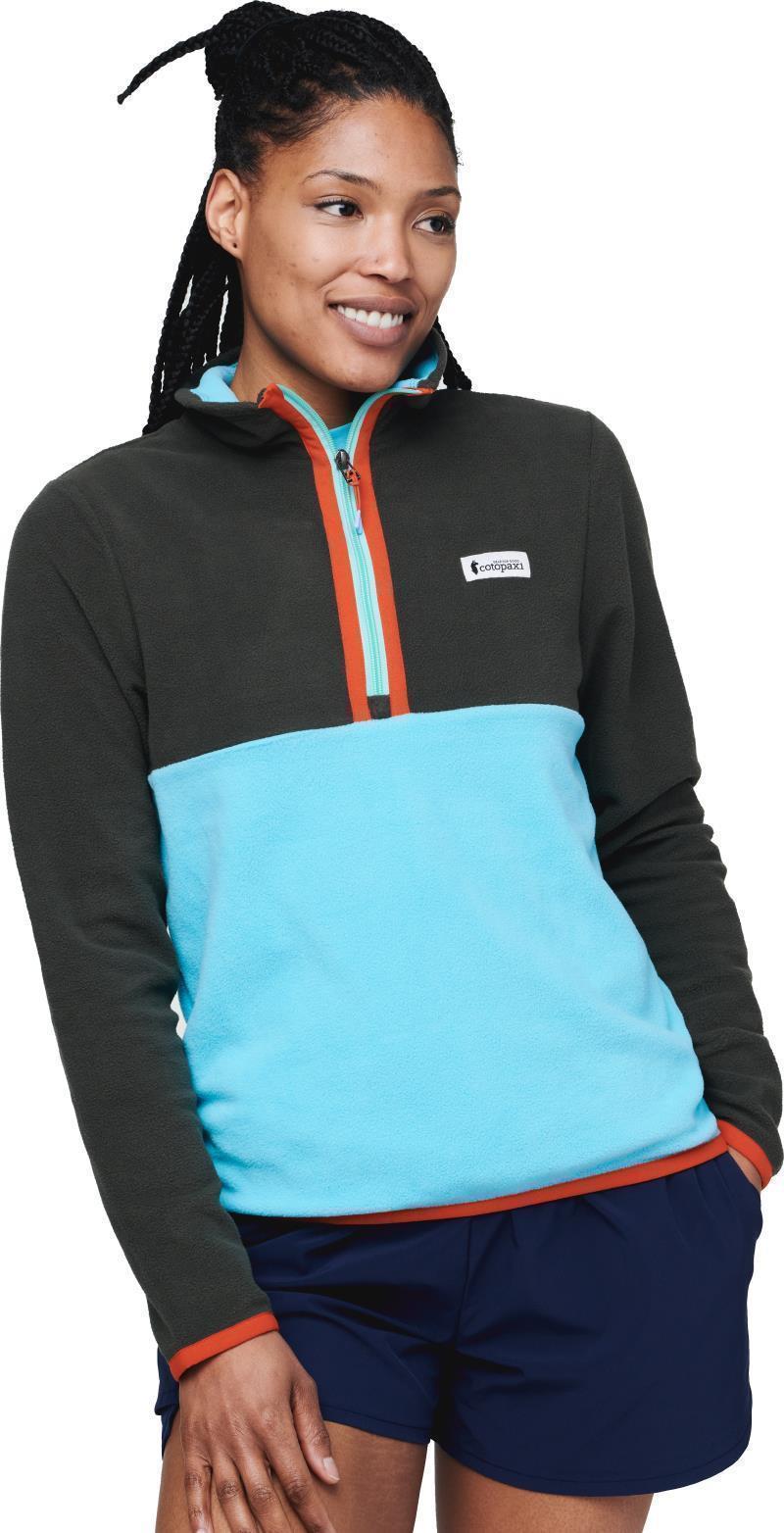 Amado Fleece Pullover - Womens - Iron / Blue Sky 3