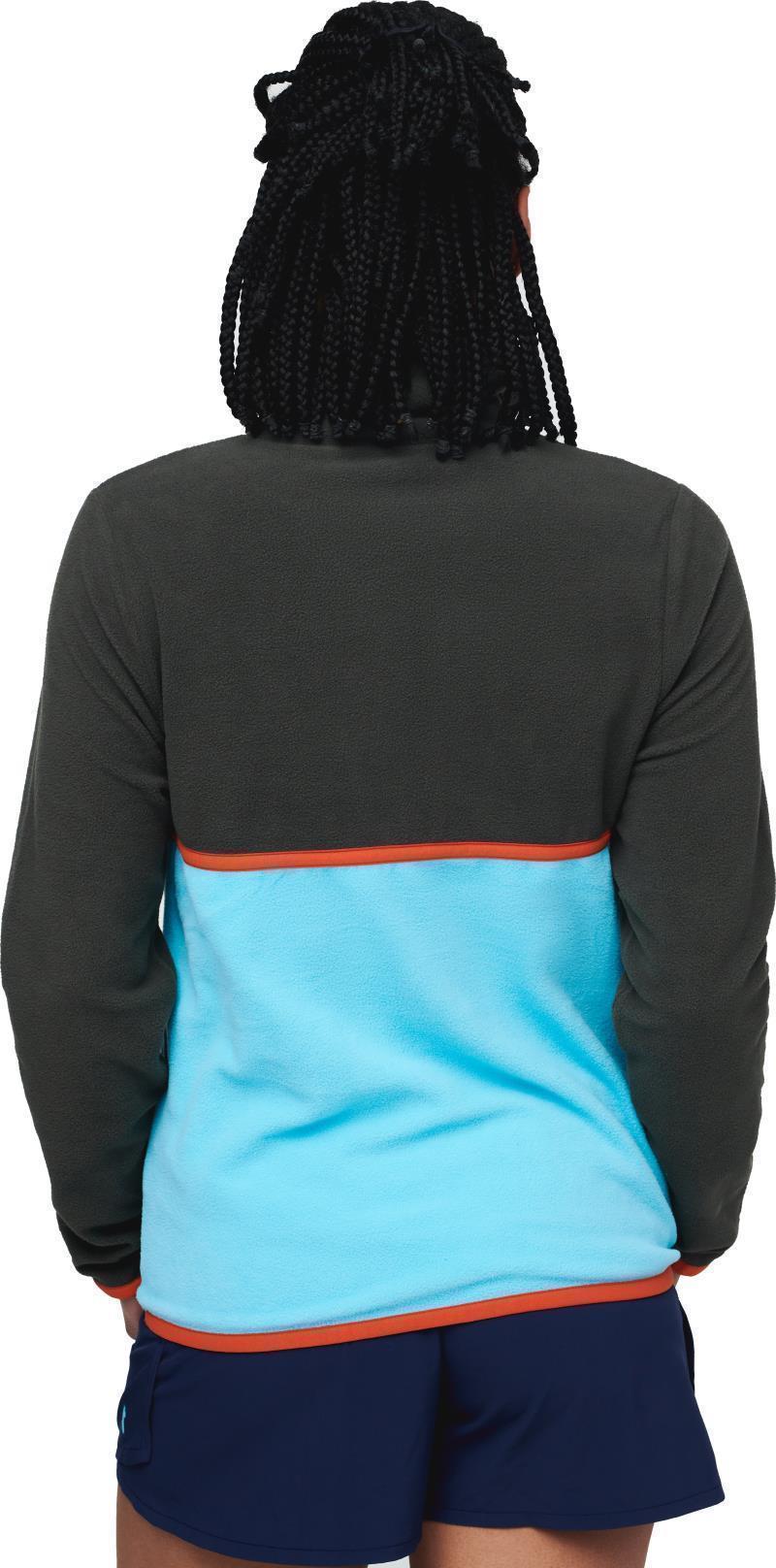 Amado Fleece Pullover - Womens - Iron / Blue Sky 4