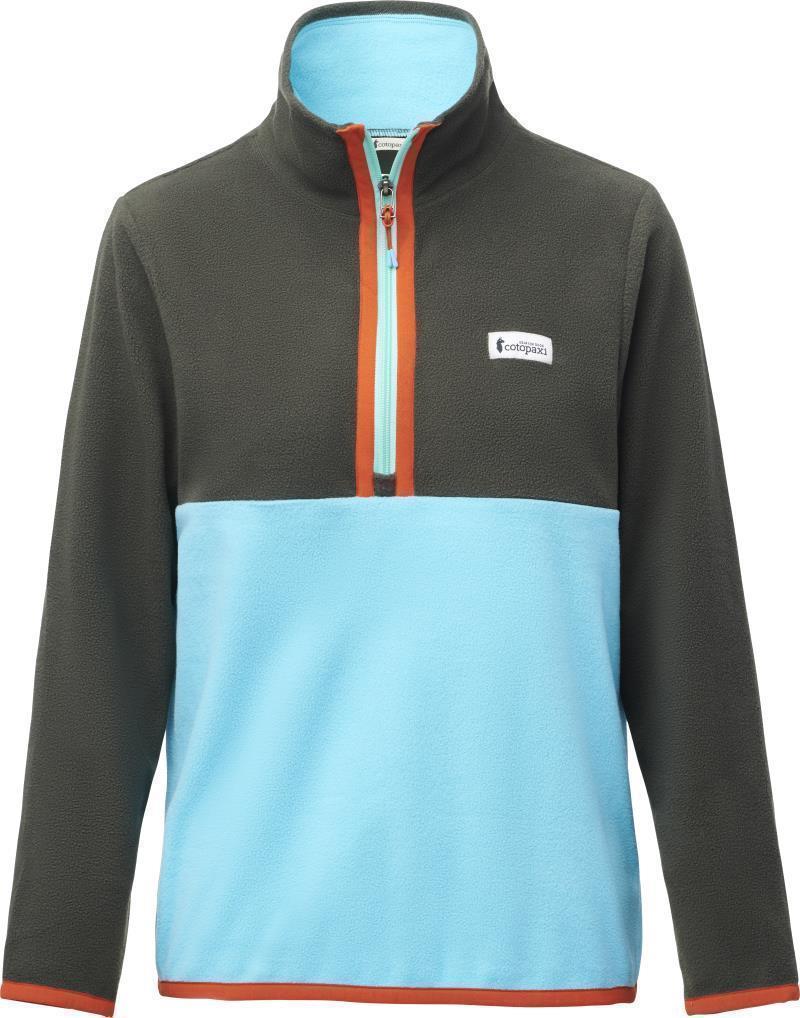 Amado Fleece Pullover - Womens - Iron / Blue Sky 1