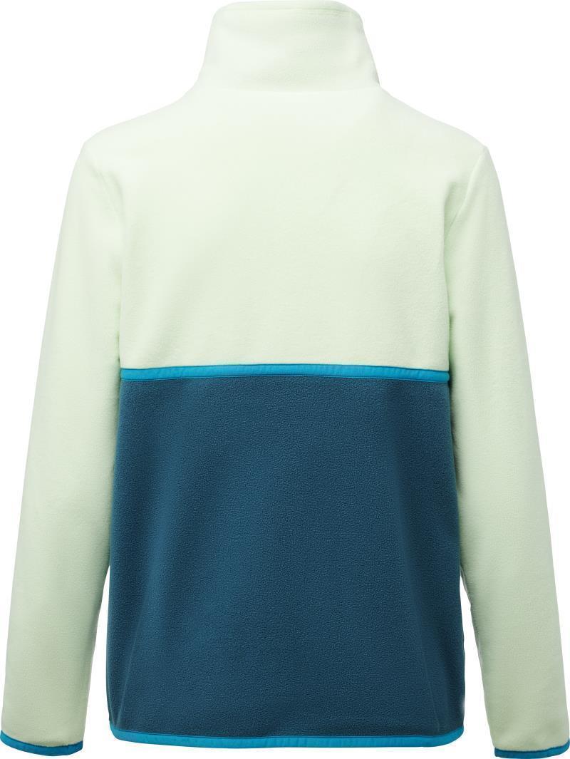 Amado Fleece Pullover - Womens - Lichen / Deep Ocean 2