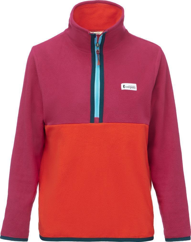 Amado Fleece Pullover - Womens - Raspberry / Canyon 1
