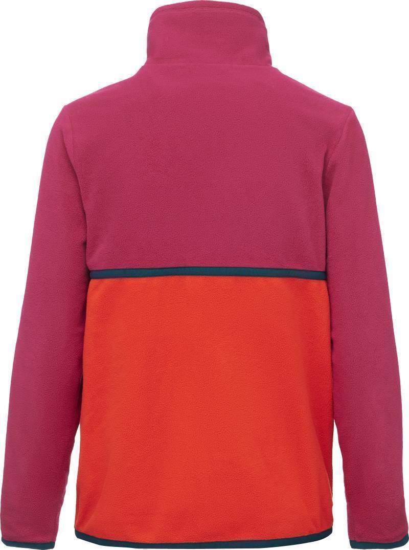 Amado Fleece Pullover - Womens - Raspberry / Canyon 2
