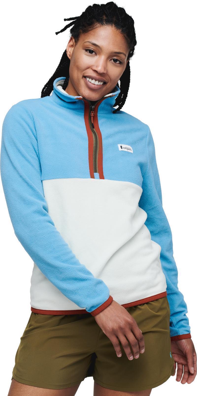 Amado Fleece Pullover - Womens - River / Bone 3