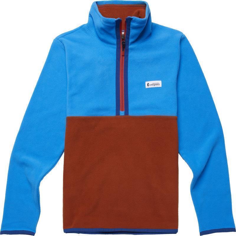 Amado Fleece Pullover - Womens - Saltwater / Spice 1