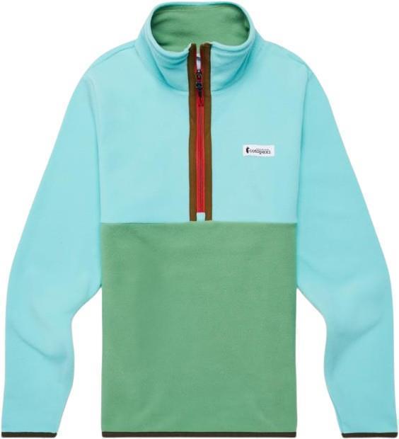 Amado Fleece Pullover - Womens - Sea Glass / Kelp 1