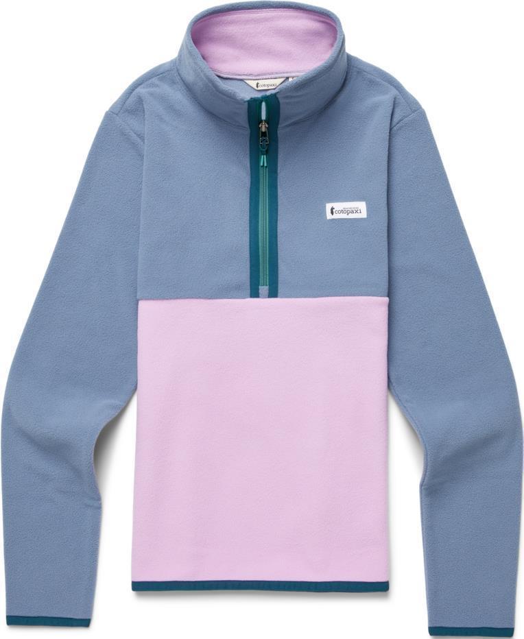 Amado Fleece Pullover - Womens - Tempest / Orchid Bloom 1