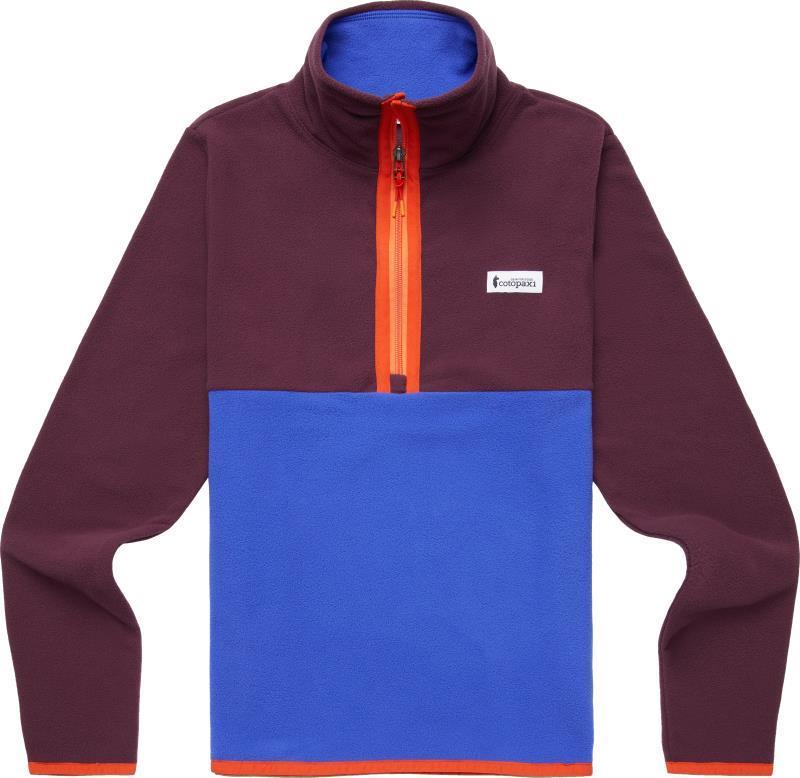 Amado Fleece Pullover - Womens - Wine / Blue Violet 1