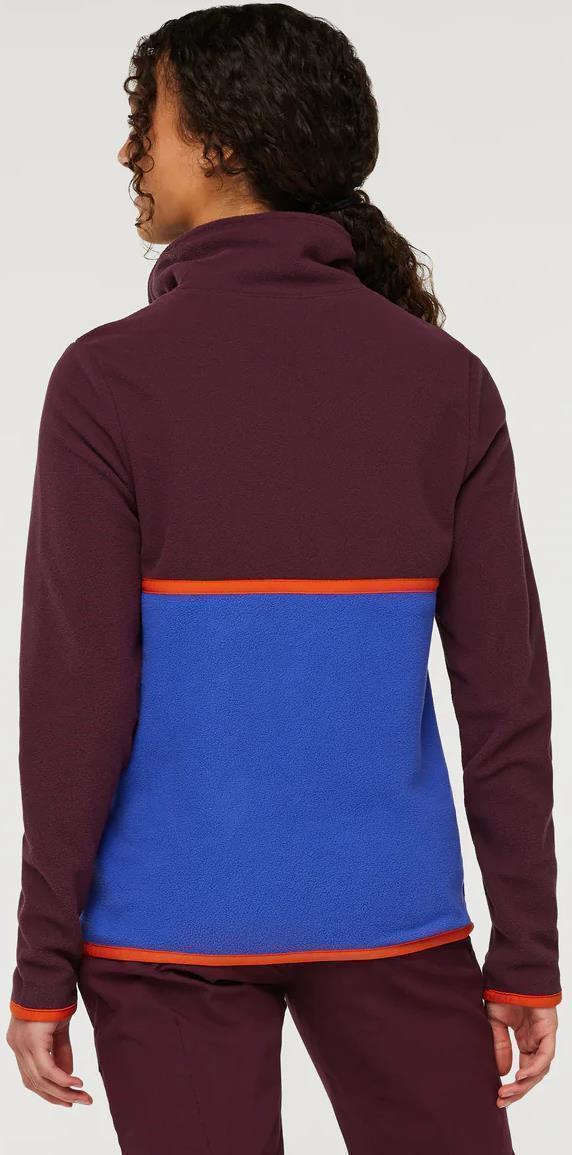 Amado Fleece Pullover - Womens - Wine / Blue Violet 4