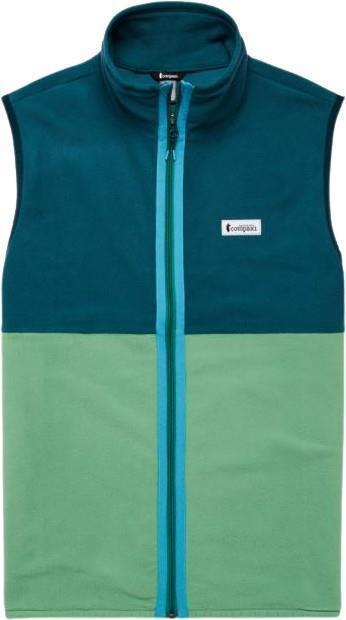 Amado Fleece Vest - Mens - Deep Ocean / Kelp 1