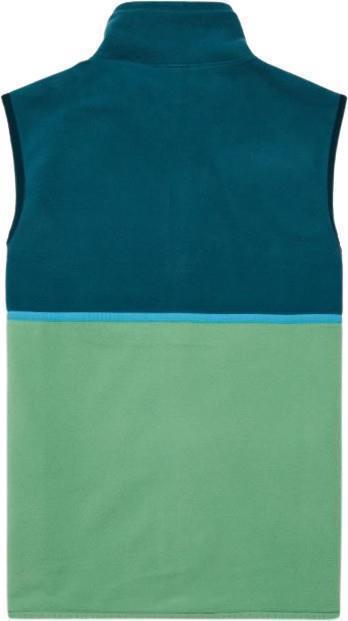 Amado Fleece Vest - Mens - Deep Ocean / Kelp 2