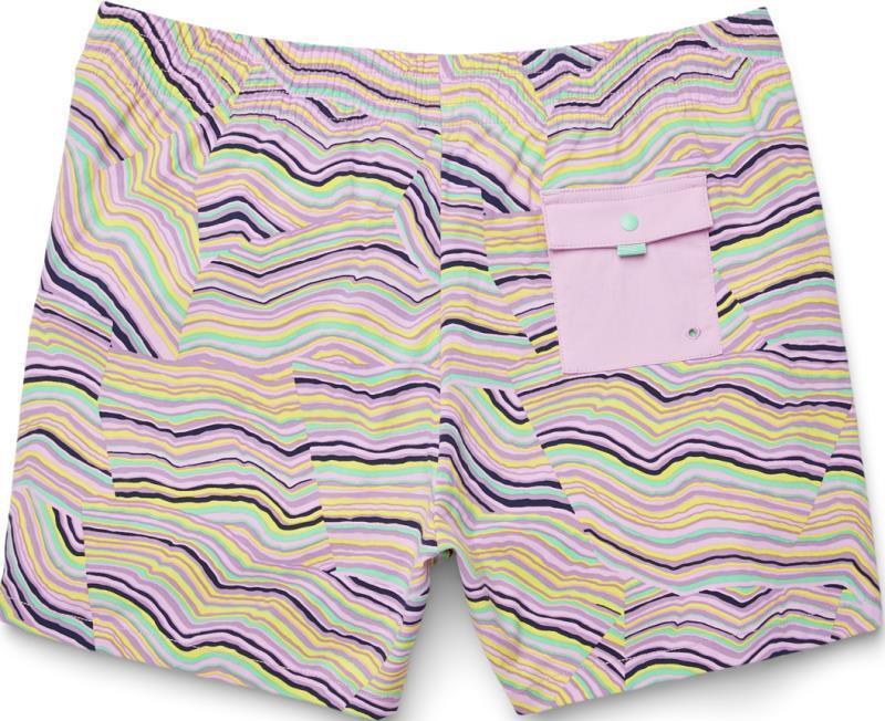 Brinco Shorts, 3" Inseam, Printed - Womens - Lemonade / Orchid Bloom 4