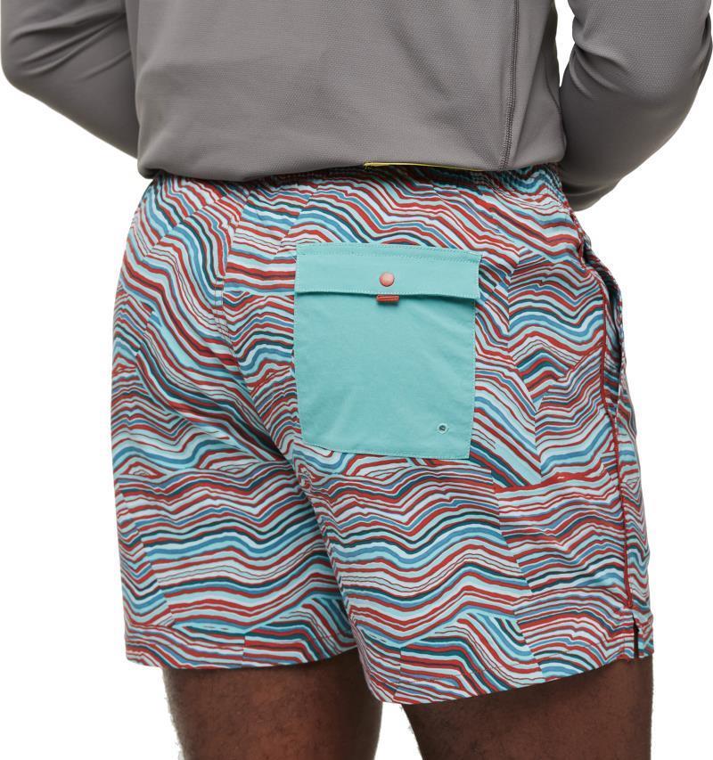 Brinco Shorts, 5" Inseam, Printed - Mens - magma / coastal 1