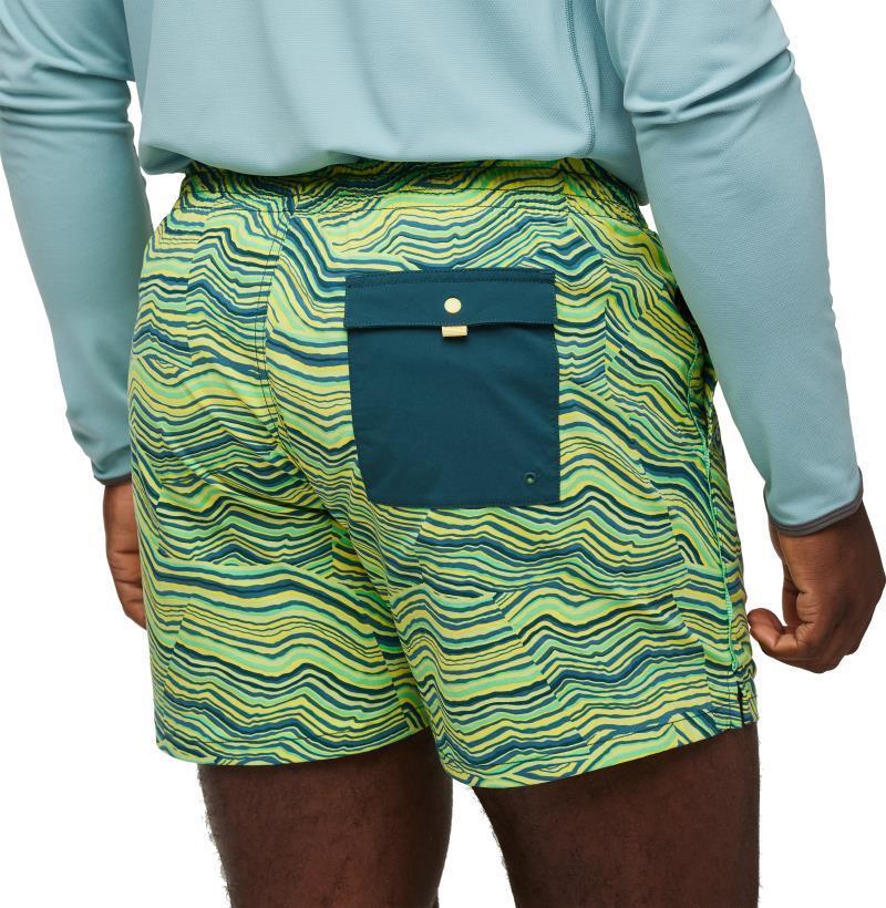 Brinco Shorts, 5" Inseam, Printed - Mens - parakeet / abyss 1
