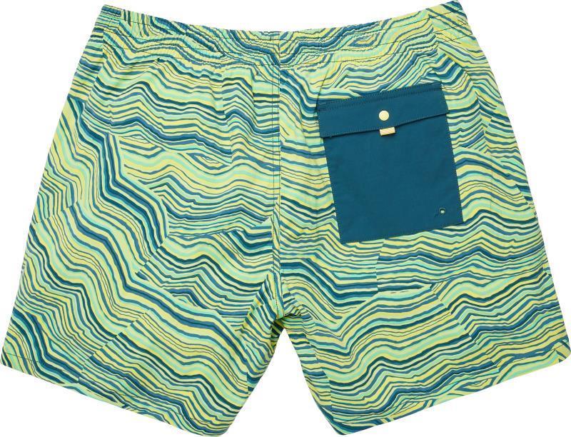 Brinco Shorts, 5" Inseam, Printed - Mens - parakeet / abyss 1