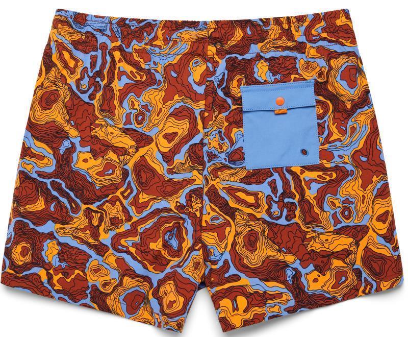Brinco Shorts - Print - Womens - Spice / Flame 2