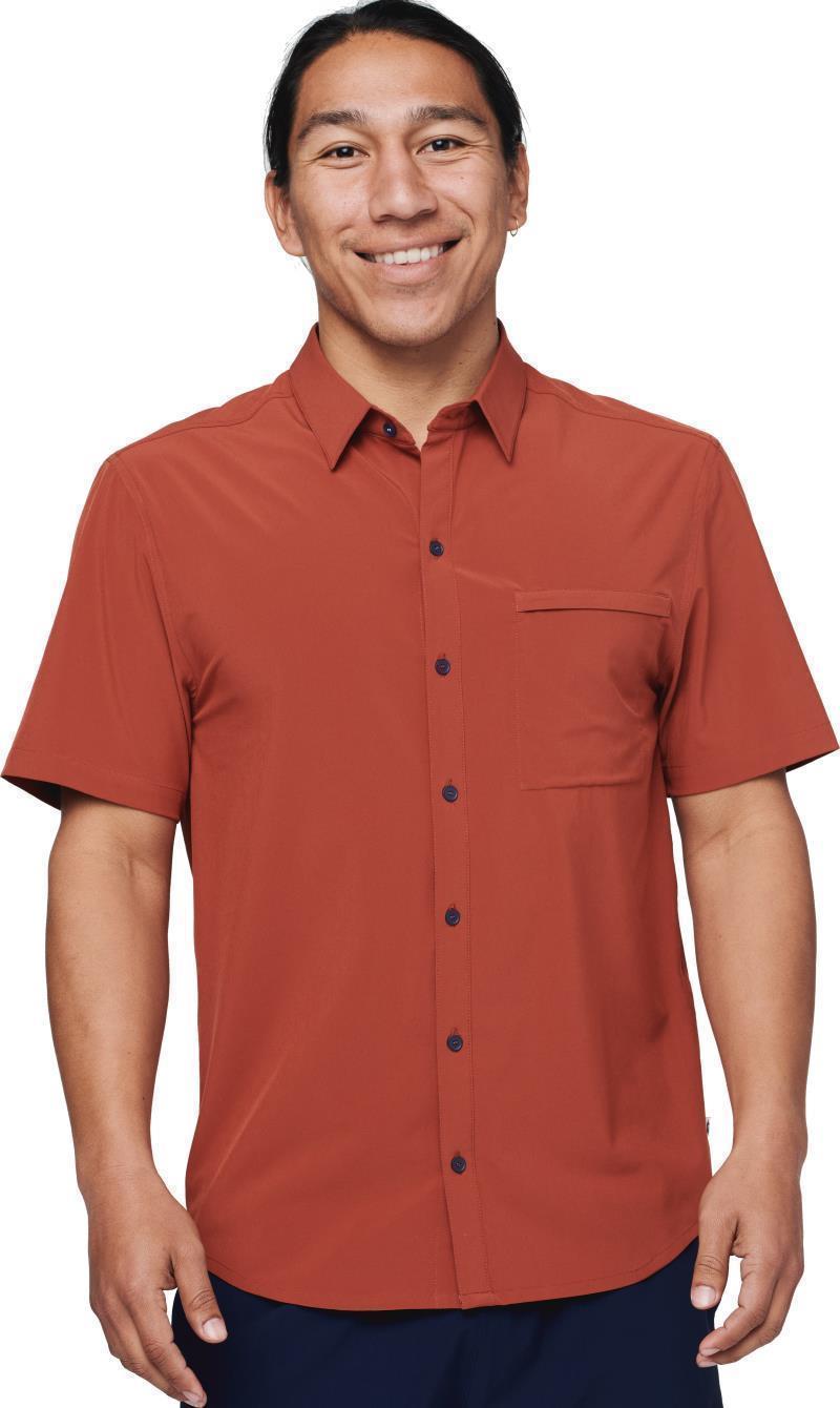 Cambio Button Up Shirt, Solid - Mens - Spice 1