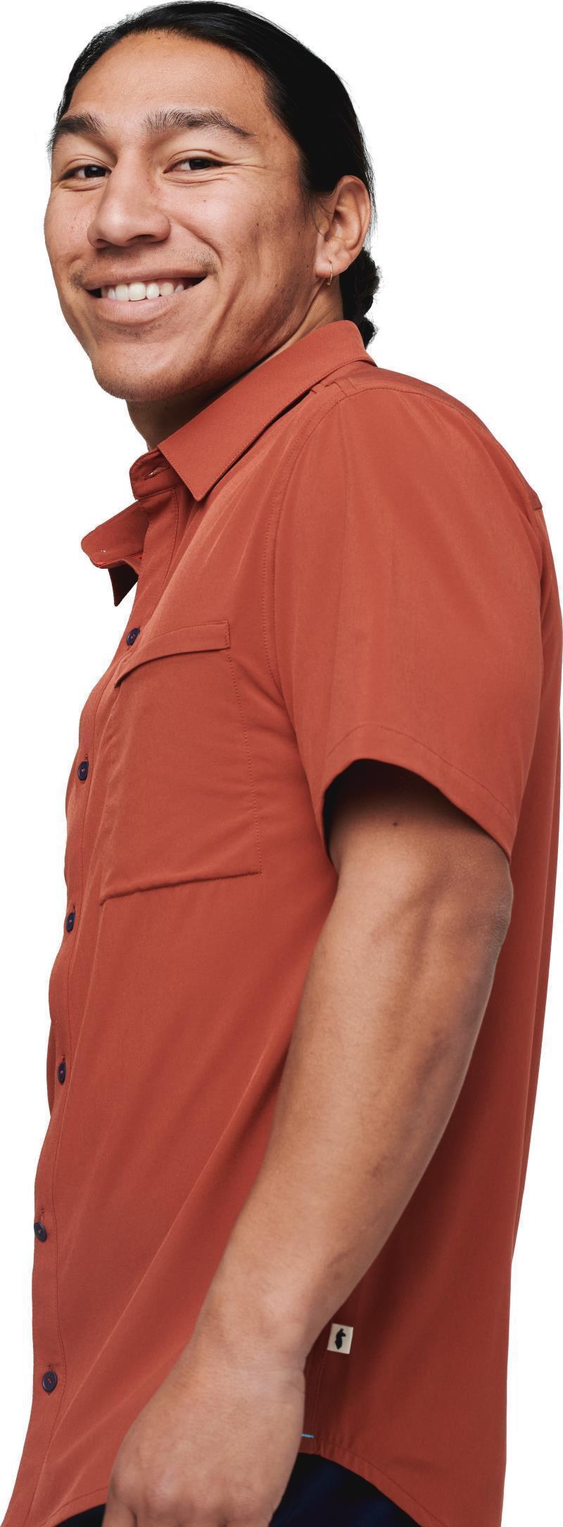 Cambio Button Up Shirt, Solid - Mens - Spice 2