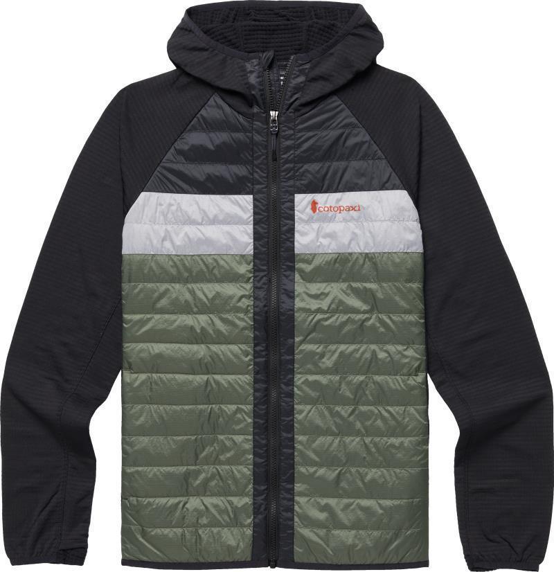 Capa Hybrid Insulated Hooded Jacket - Mens - Black / Fatigue 1